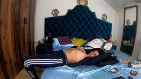MilfyCalla Masturbating and dancing while wearing sorts wear 209