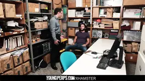 Hot - Handsome guard fucks lucky long-haired dude