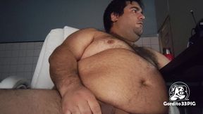 Fat Playing Video Games and Masturbating