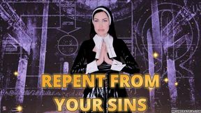 REPENT FROM YOUR SINS