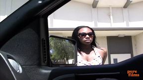 Fucking my horny black stepdaughter