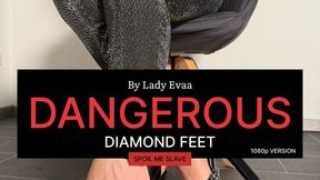 Dangerous Diamond - Extreme Sparkling Platform Heels | Lady Evaa | 1080p Version