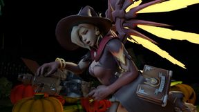 Witch Mercy Broomstick Grinding