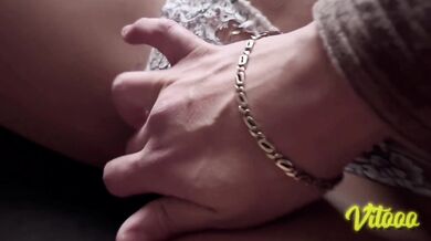 Watch her tongue drag over my big dick in slow sensual POV