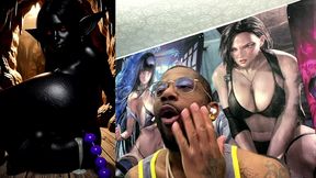 rare, gob, gob, transgender has cum oozing out of her ass with anal beads inside, ai generated
