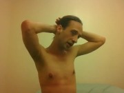 Topless Transgirl Moving Her Ears Handsfree
