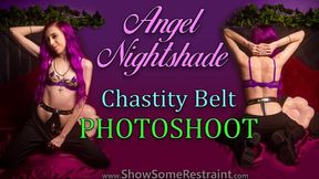 Angel Nightshade Chastity Belt Photoshoot (video and photos)