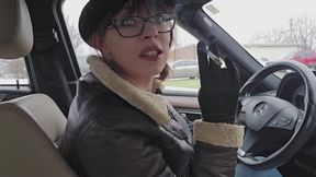 Winter Cigarette Car Smoking