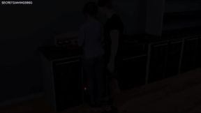 Pervert Can't Stop Kissing and Touching Stepmom Big Juicy Ass and Big Breast While She Cooks - Heart Problems 24 By Xenorav