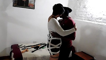 PARTE 5 DE LA PUTA ,CON SU MACHO , LA COGE SIN PARAR Y LA LLENA DE LECHE