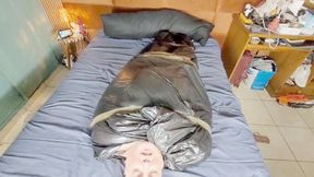 FARTING ON MY CHEATING BOYFRIEND STUCK IN THE BAG --- BY BABE - CLIP 1