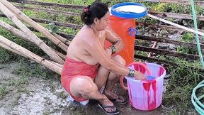 outdoor bath bedroom sex