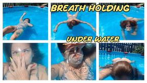 HOLDING MY BREATH UNDER WATER