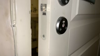 Caught my brothers wife masturbating with hard loud orgasm in the bathroom.