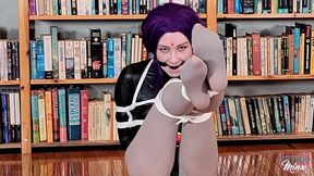 Heroine Frozen, Bound and Gagged (WMV Format)
