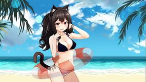 Neko Beach - All Animations (No Sound)