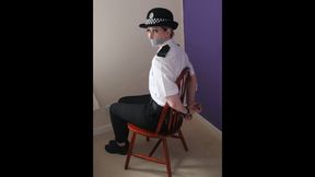 Policewoman Jen Locked up In Her Own Speedcuffs wmv