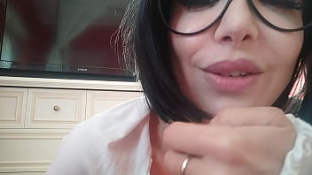 Busty doctor checks if you already know how to ejaculate