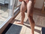 I'm Cumming at the windows for the neighbors