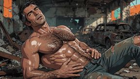 Hairy Chest Men Animation