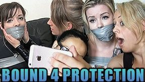 Bound And Gagged For Protection! (high res mp4)