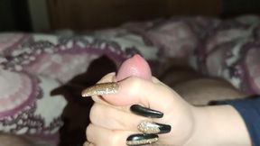 Hungover The Precum Runs Out Of Him I Massage His Glans With Precum *huge Cumshot