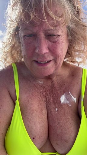 Putting Sunscreen on Every Last Freckle