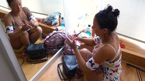 bastidores de uma gravacao porno com a rabuda mais gostosa do brasil - vitoria beatriz - capoeira