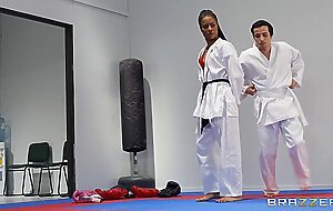 Fighting foot domination, Ricky Spanish, Kira Noir