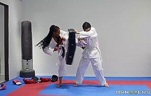 Fighting foot domination, Ricky Spanish, Kira Noir