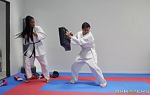 Fighting foot domination, Ricky Spanish, Kira Noir