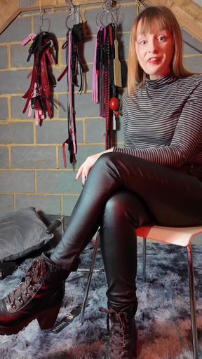 Moulding you into my pain slave