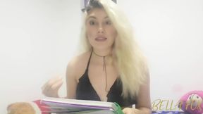 Petite Colombian Latina seduces knight in rusty armor