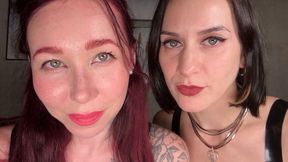 Double Green Eyegazing - Mesmerize POV with Goddess Esluna Love (AVI)