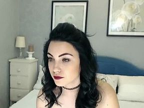 Super skinny brunette solo pussy teasing hot show 03