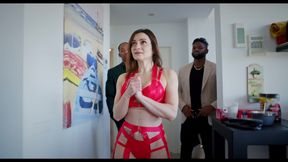 BBC Hardcore Gang Bang with DP for Petite Slut