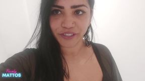 Naughty Doorman He Cummed on My Little Pussy Hairs!