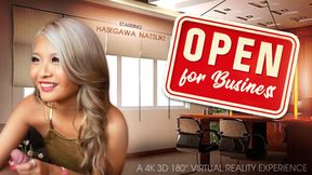 Open For Business - Asian Barmaid Hasegawa Natsuki