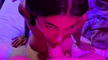 Compilación de corridas en la cara a Lulita Star best facial cums