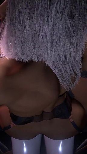 Thick Latina Riding Dildo