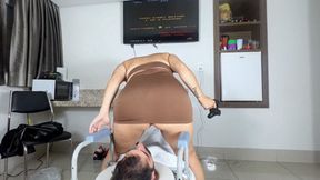 THE PERFECT PLACE FOR ASIAN GODDESS FART AND PLAY VIDEO GAME BY KIARA NISSEI AND DANIEL SANTIAGO CAM BY ALINE FULL HD