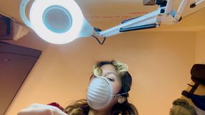 3min Evil Hygienist Luna POV you come in for your 6 month check up and you haven’t been doing good with your oral Hygiene and lets just say I am not
