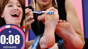 Kate Quinn, Bound and Teased in a FeetTickle Showcase