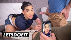 LetsDoeIt featuring Jason Carrera and Yeri Blue's big ass smut