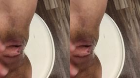 Darla the Dyke Rubbing and Slapping That Desperate Cockteasing Dyke Pussy + Big Fat FTM Fakeboy Clit