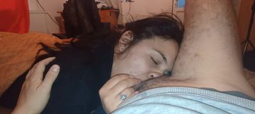 Step Dad Fucks Me In The Mouth To Rip Me And Lets You Go In My Pussy