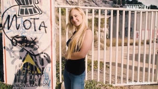 Mountain Man Fucks Sexy Blonde Tourist Outdoor - MAMACITAZ