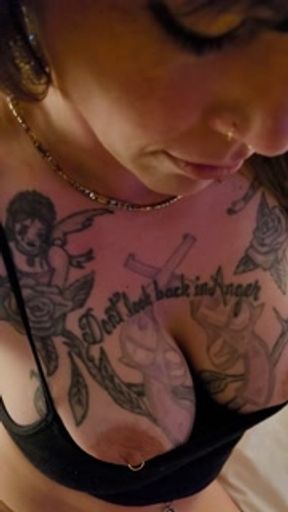 Dante Phoenix puts a collar on his BITCH and has her suck his BIG BLACK dick like a GOOD GIRL!