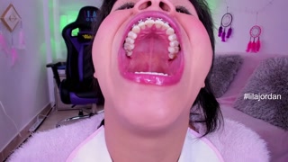 I brush my teeth and make a lot saliva