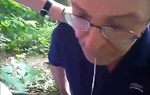 Older Daddy Loves Cum